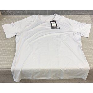 Under Armour UA Rush Short Sleeve Men's Shirt Sz L Fitted New